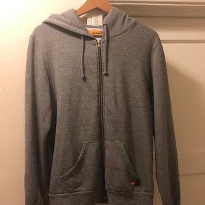Aviator Nation bolt zip up hoodie